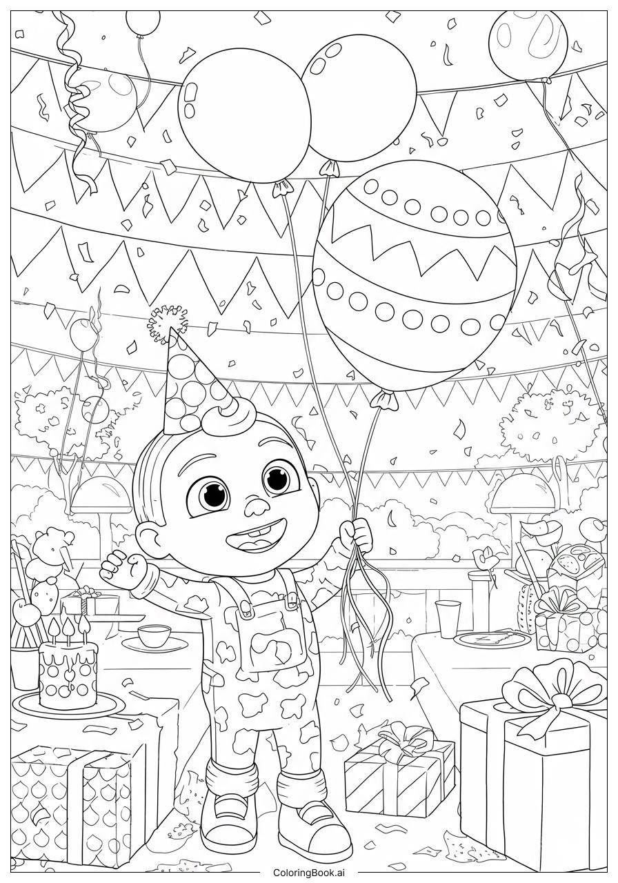 Cocomelon Coloring Pages Printable