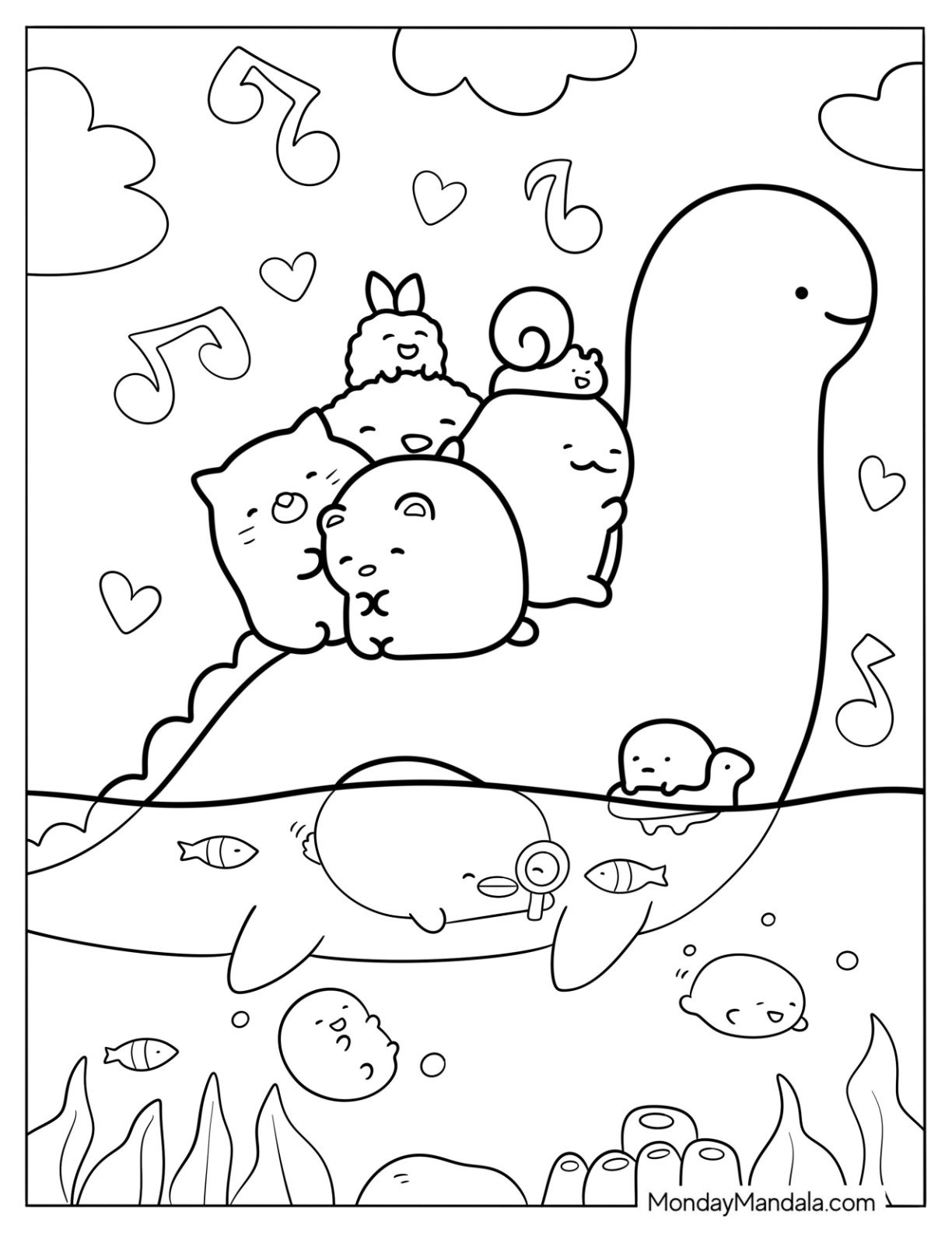 Printable Coloring Page