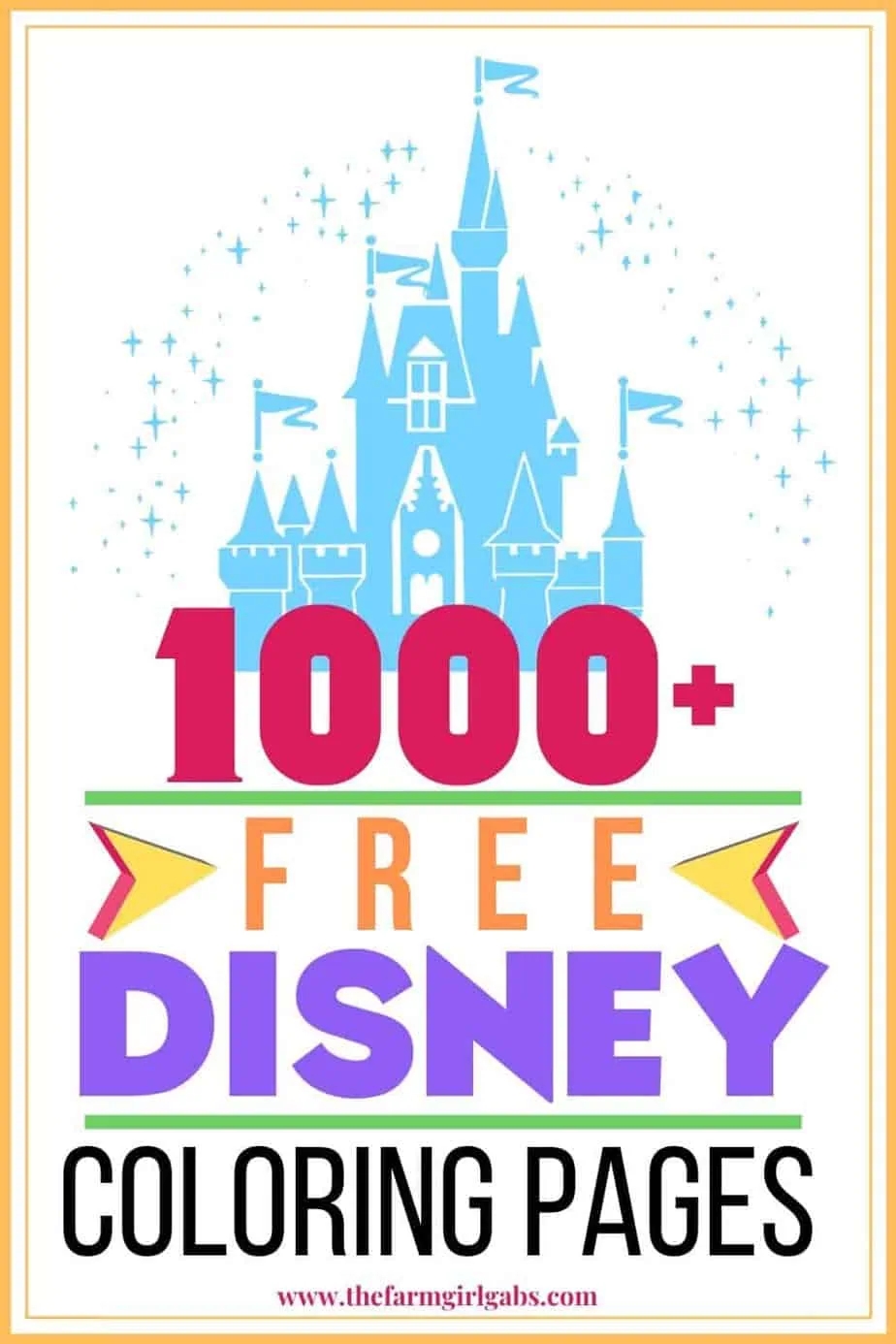 1000 Free Disney Coloring Pages
