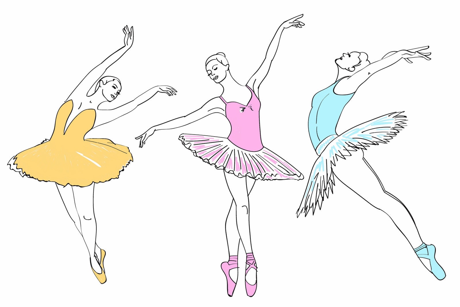 12 Ballerina Coloring Pages Ballet Printables U0026 Fun Facts At PrintColorFun
