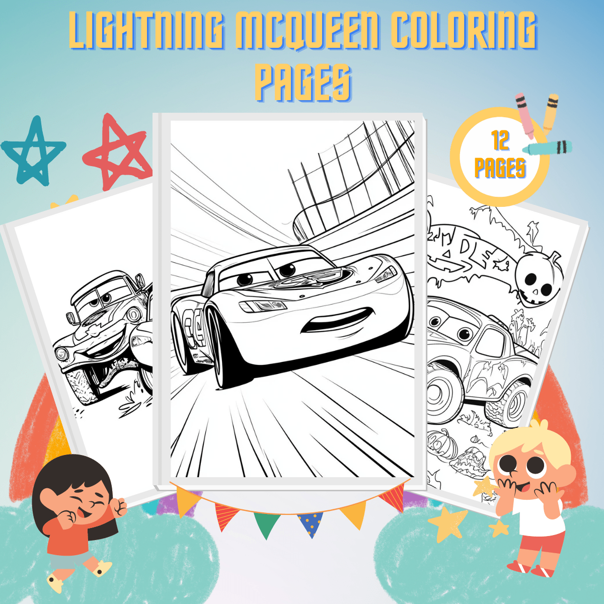 13 Lightning McQueen Coloring Pages Free U0026 Printable