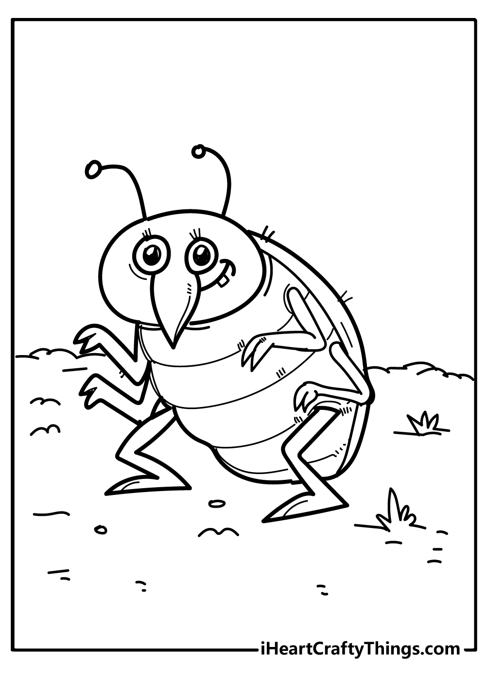 Free Coloring Pages Bugs