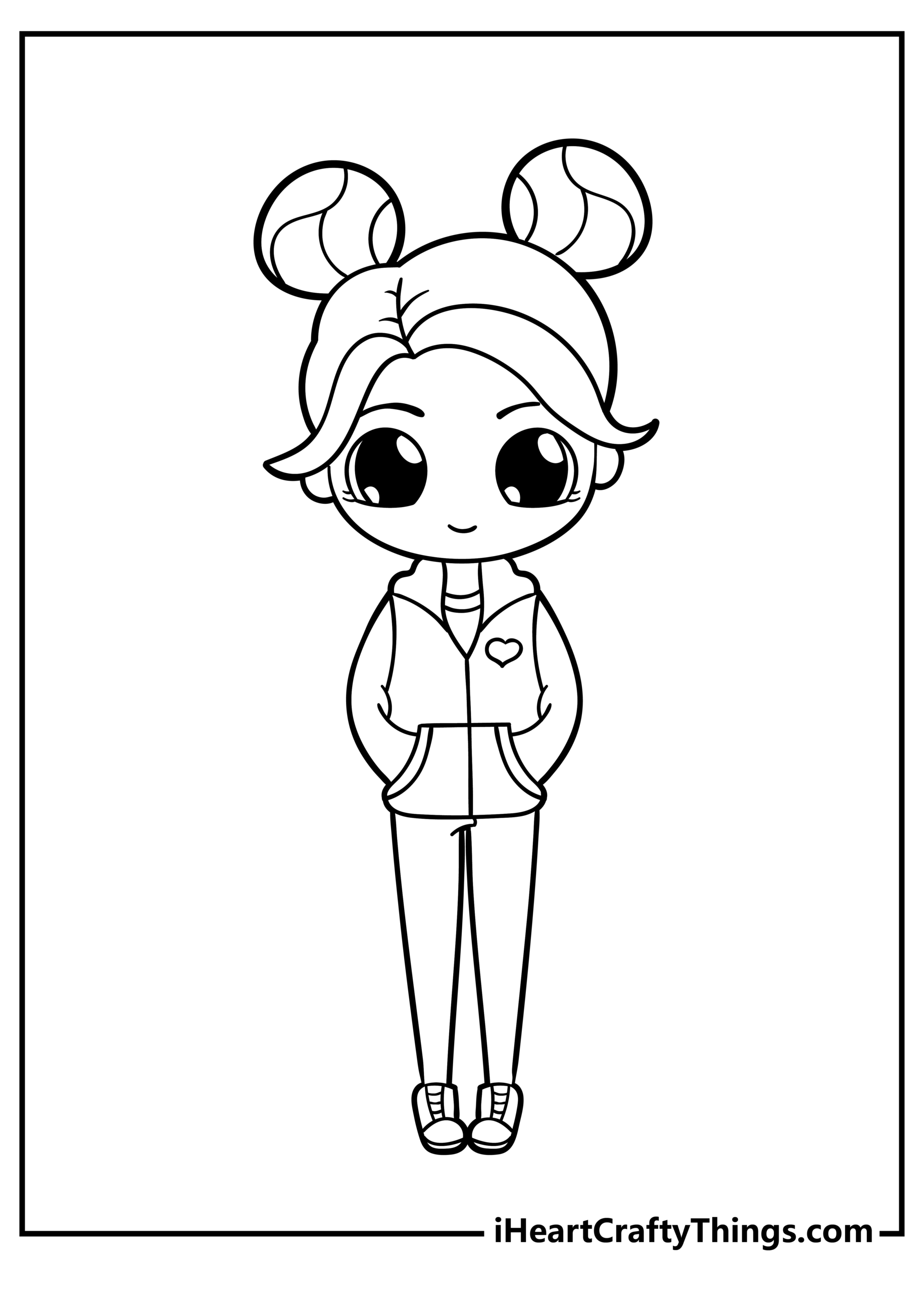 Girly Printable Coloring Pages
