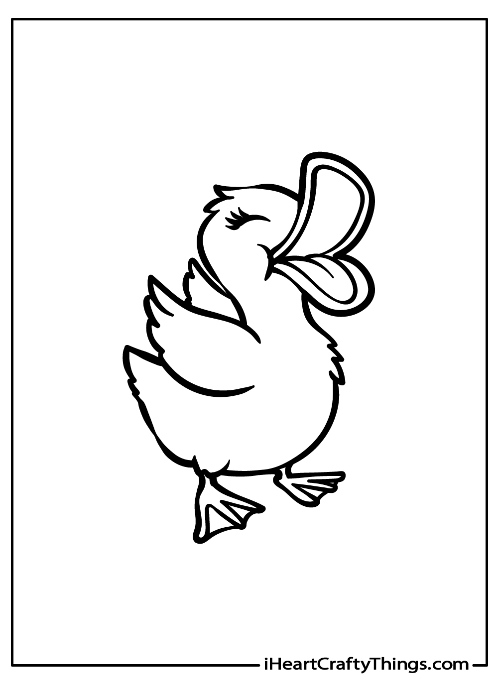 Printable Coloring Pages Ducks
