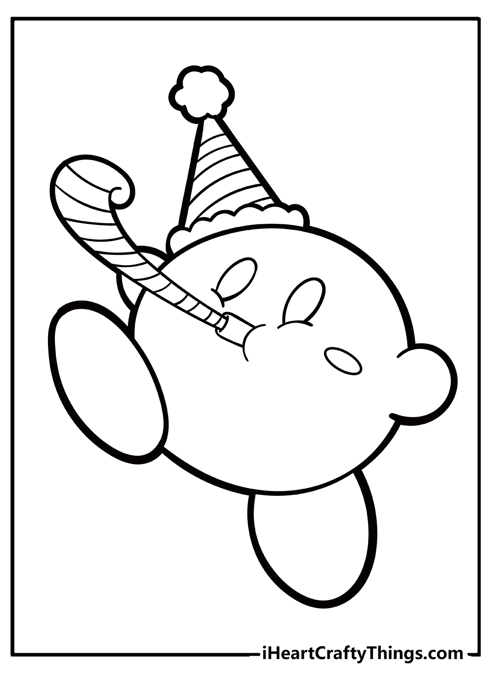 Free Kirby Coloring Pages