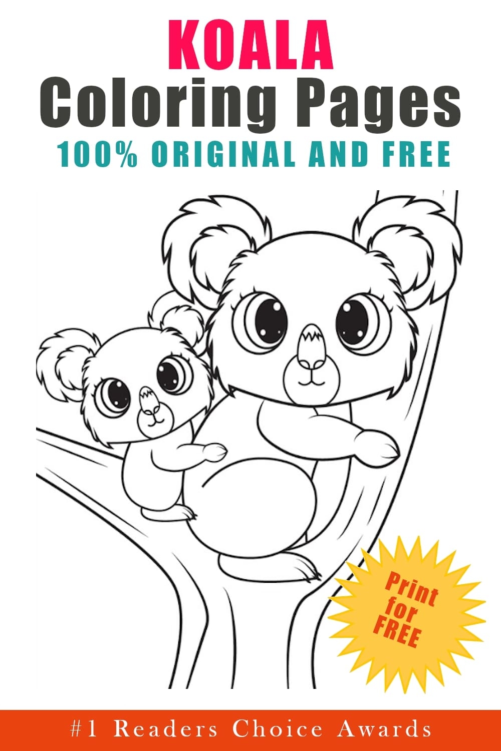 15 Koala Coloring Pages 100 Free To Download U0026 Print 