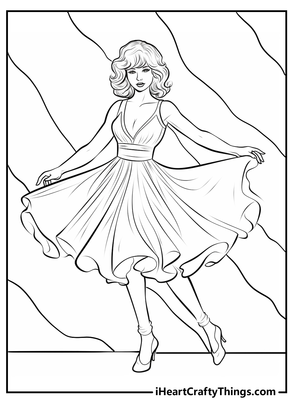 15 Taylor Swift Coloring Pages 100 Free PDF Printables 