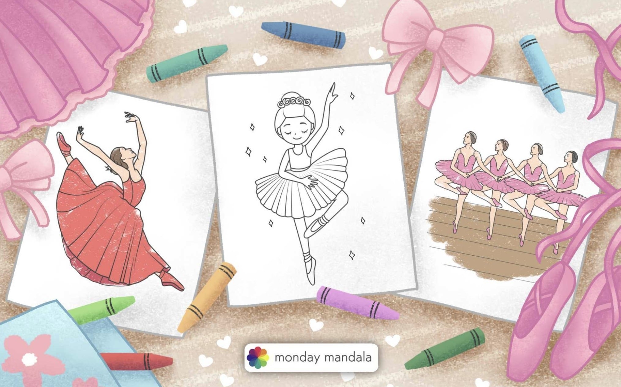 Free Coloring Pages Ballerina