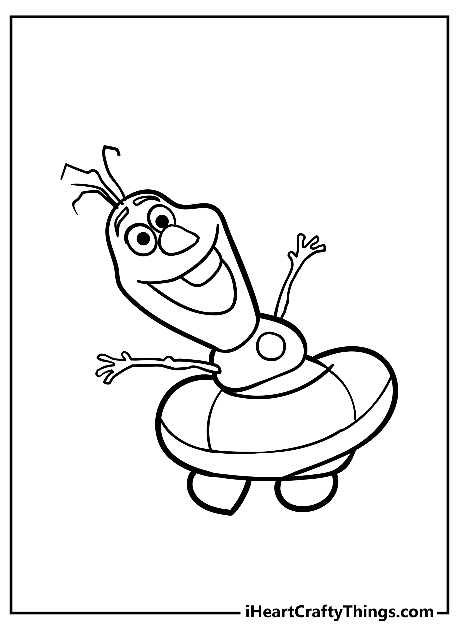 20 Olaf Coloring Pages 100 Free Printable PDF For Kids 
