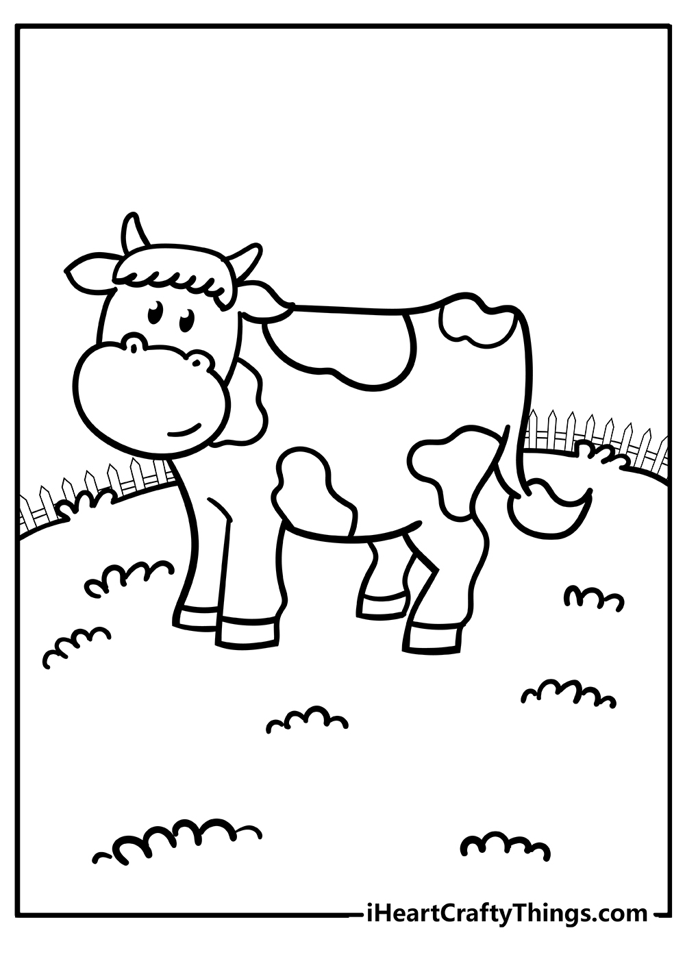 Free Coloring Pages Of Farm Animals