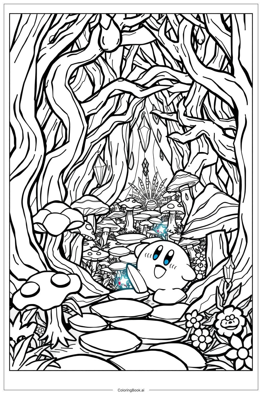 21 Kirby Coloring Pages Free PDF U0026 PNG Printables 