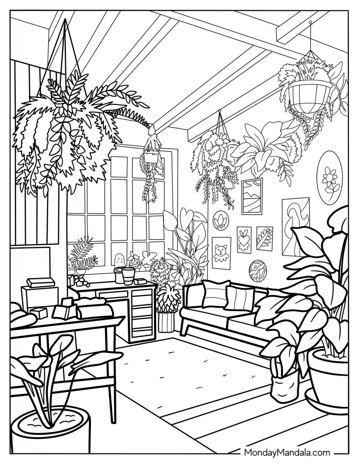 24 Cozy Coloring Pages Free PDF Printables 