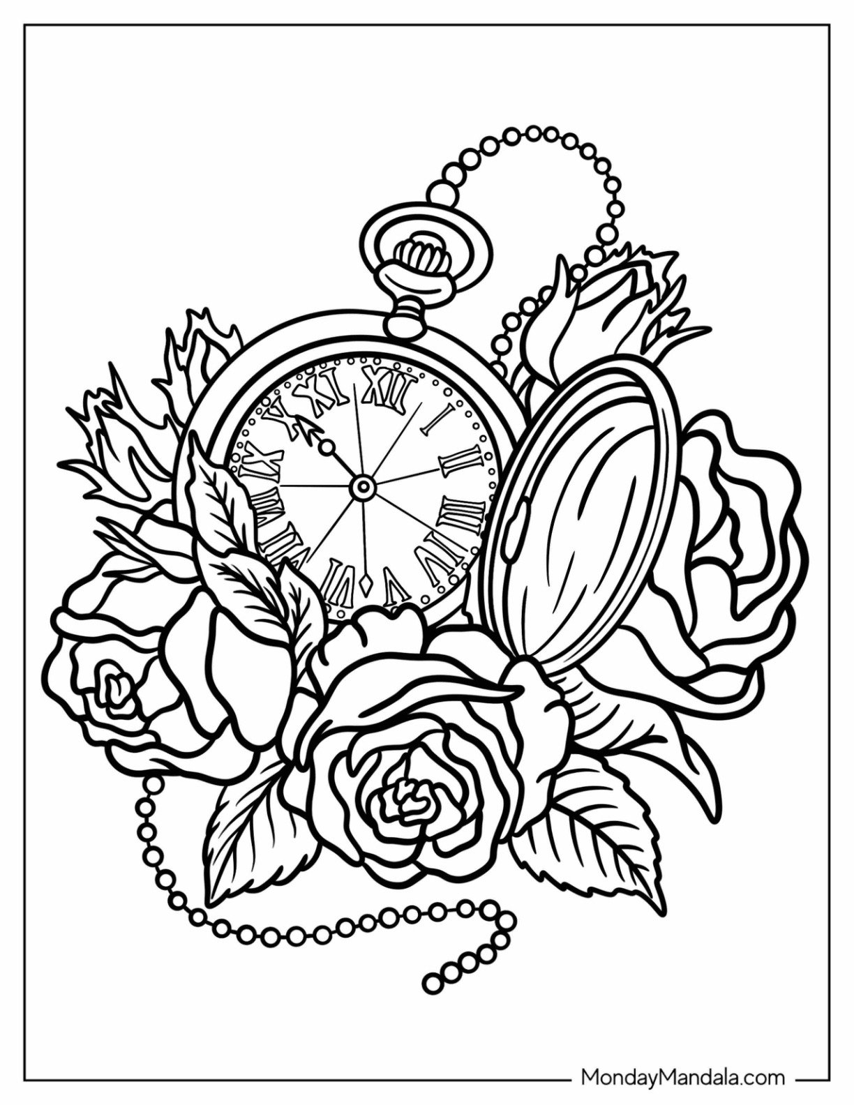 24 Tattoo Coloring Pages Free PDF Printables 