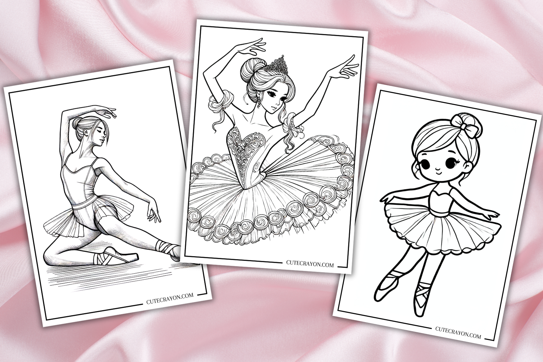 25 Ballerina Coloring Pages Free Printable PDF Downloads