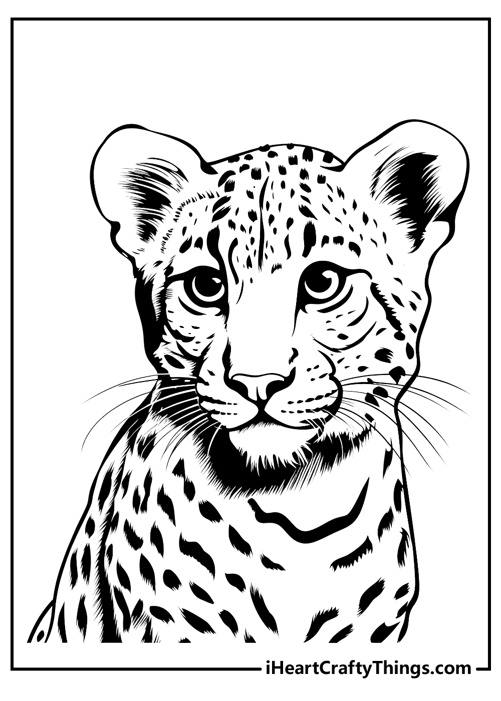 25 Cheetah Coloring Pages 100 Free Printables 