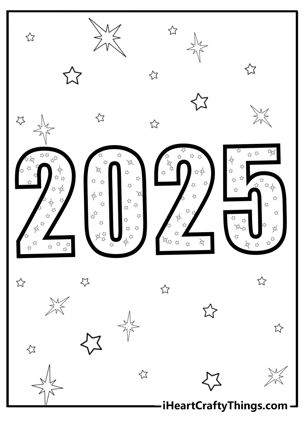 25 New Year s Coloring Pages 100 Free To Print PDF Sheets 