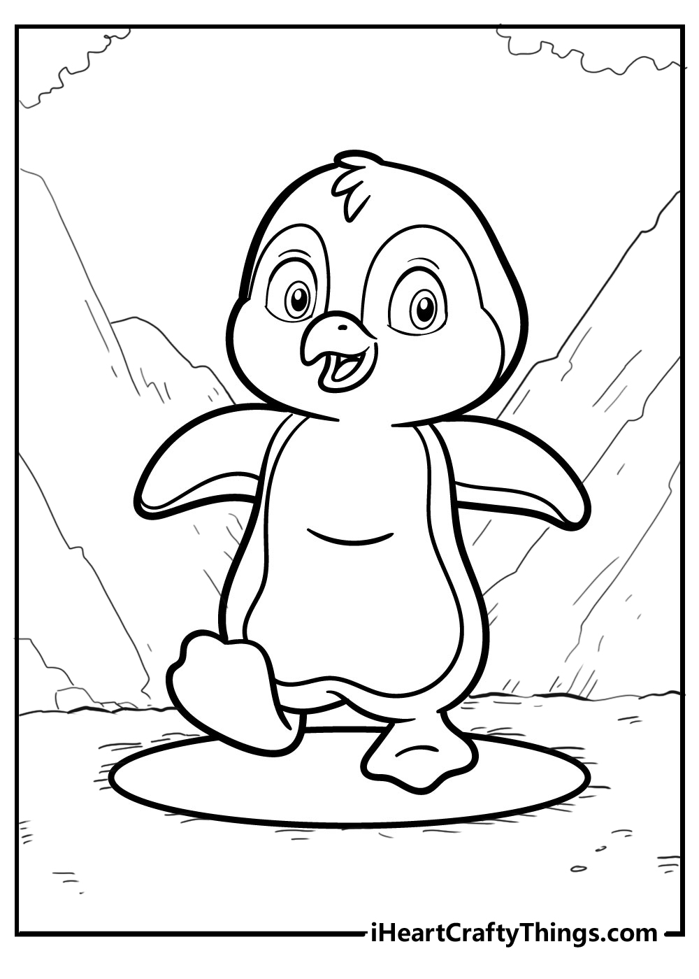 25 Penguin Coloring Pages 100 Free Printables 