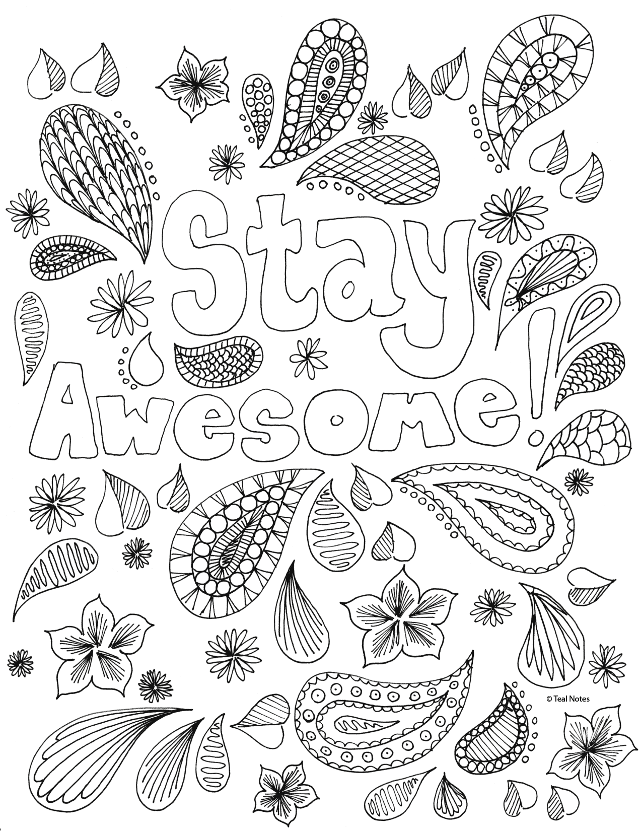 25 Printable Adult Coloring Pages You Can Print And Color For Free 