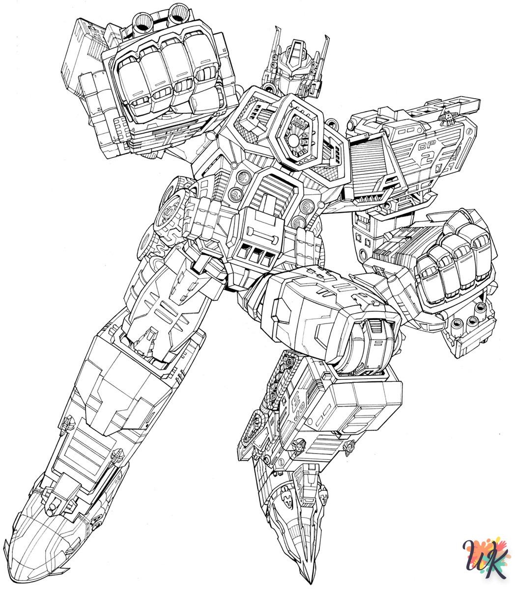 Free Coloring Pages Transformers