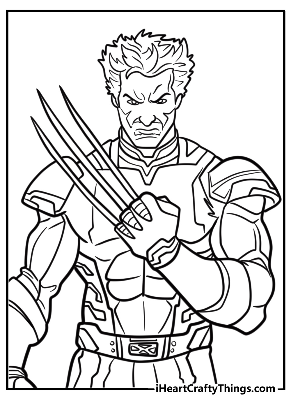 25 Wolverine Coloring Pages 100 Free To Print 