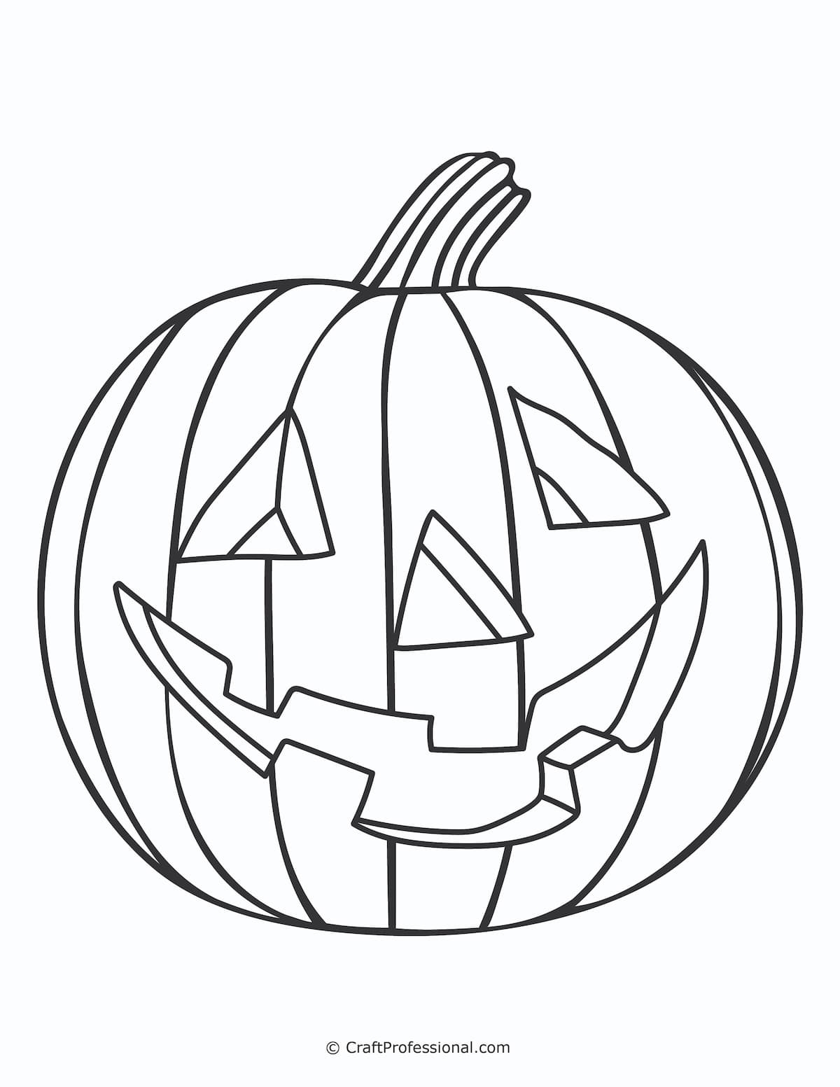 27 Pumpkin Coloring Pages Free Printables For Kids U0026 Adults To Color