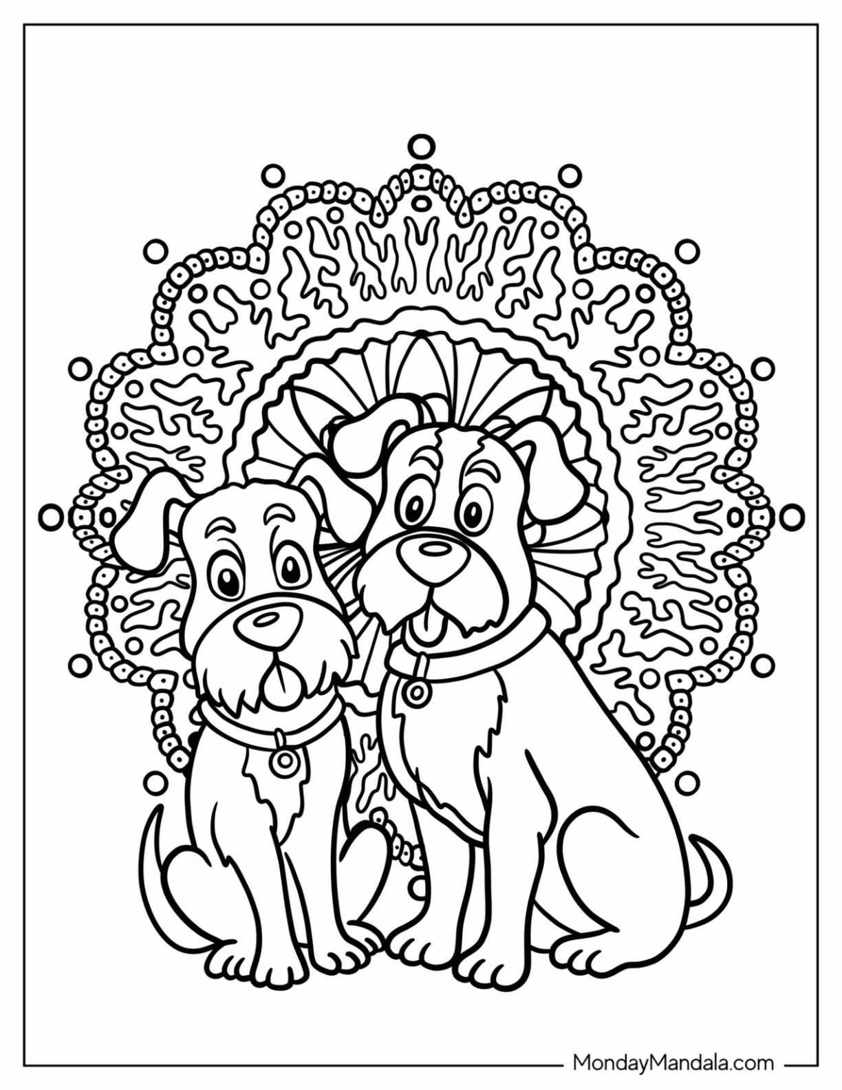 Free Animal Coloring Pages For Adults