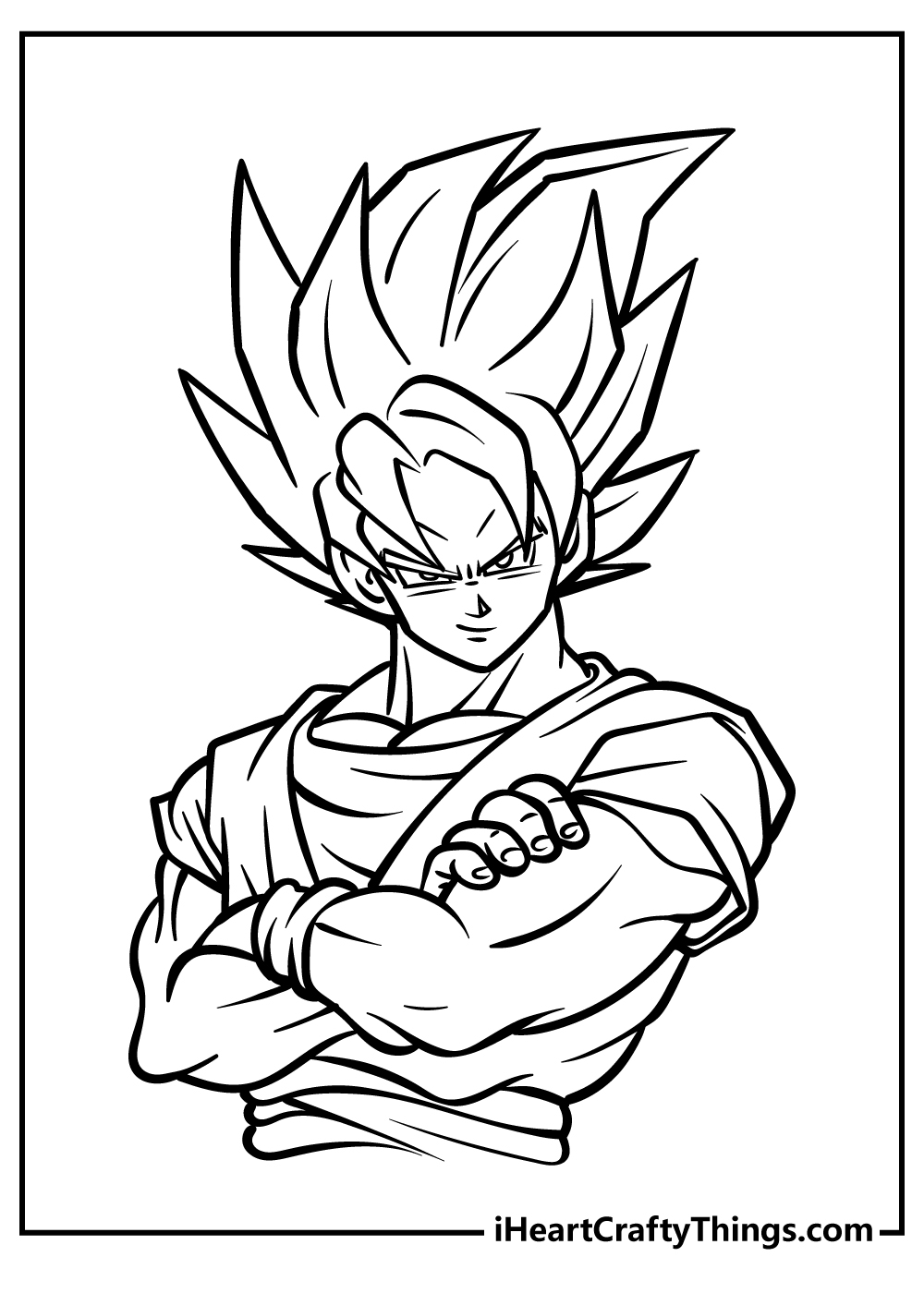 30 Dragon Ball Z Coloring Pages Free DBZ Fans Printable PDF