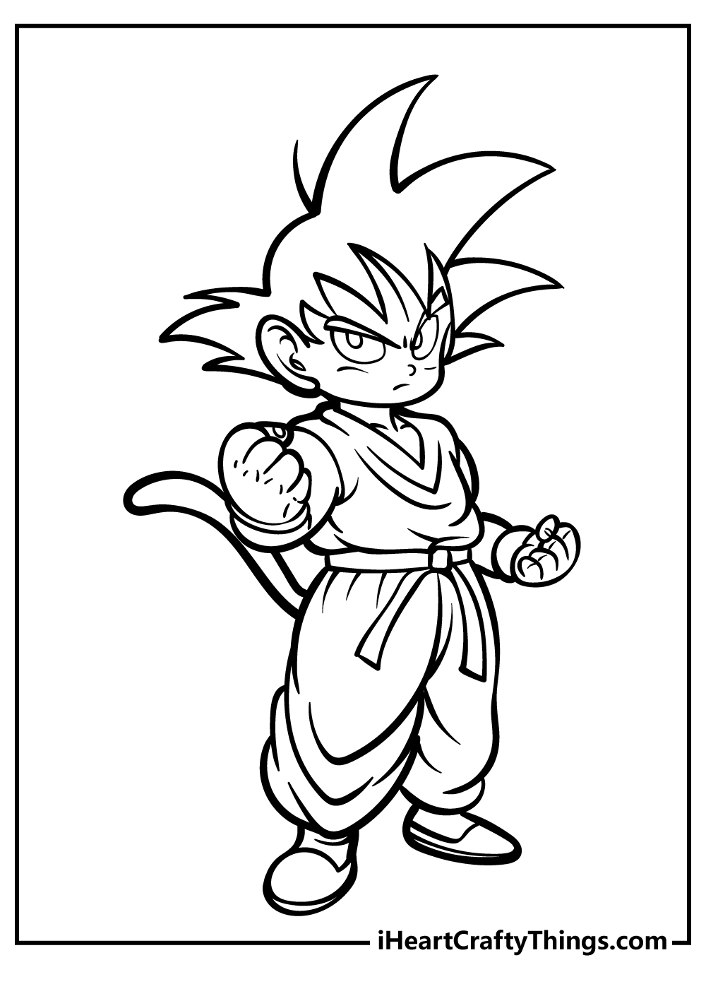 30 Dragon Ball Z Coloring Pages Free DBZ Fans Printable PDF