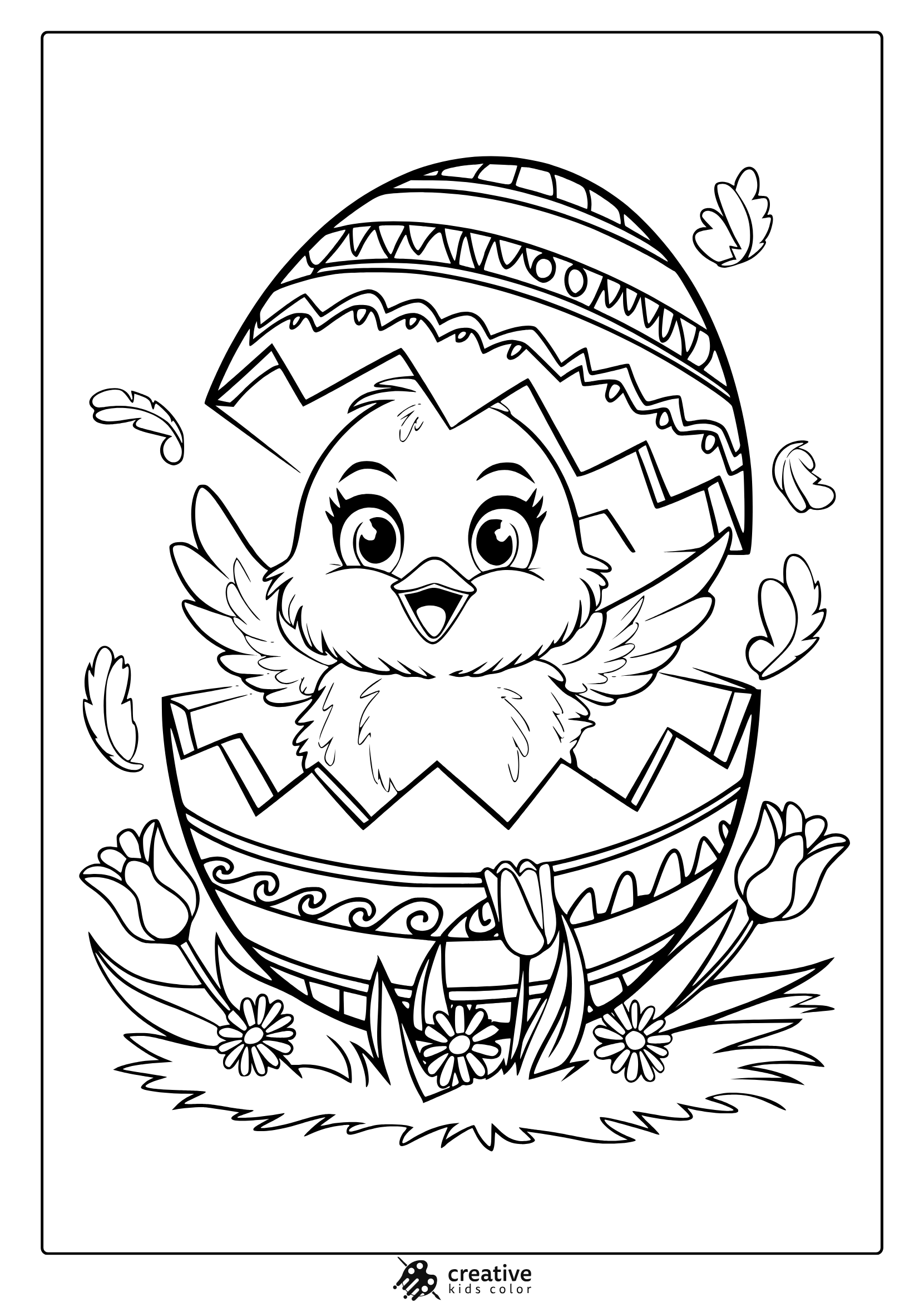 30 Easter Coloring Pages Free Printable PDFs 