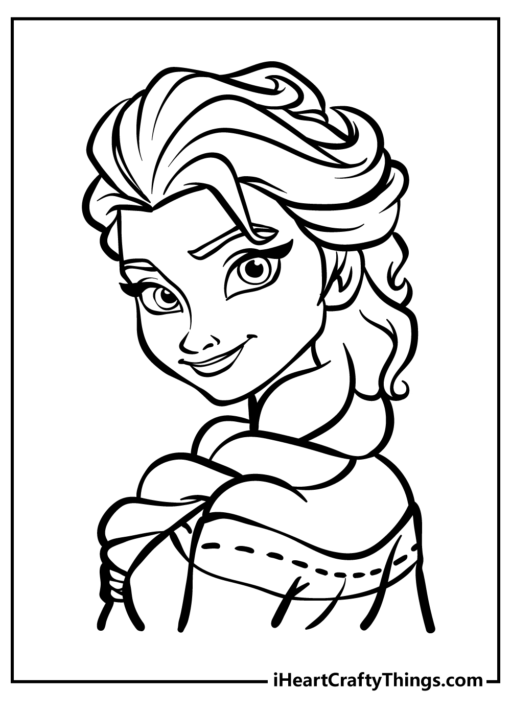 30 Elsa Coloring Pages 100 Free Printables 