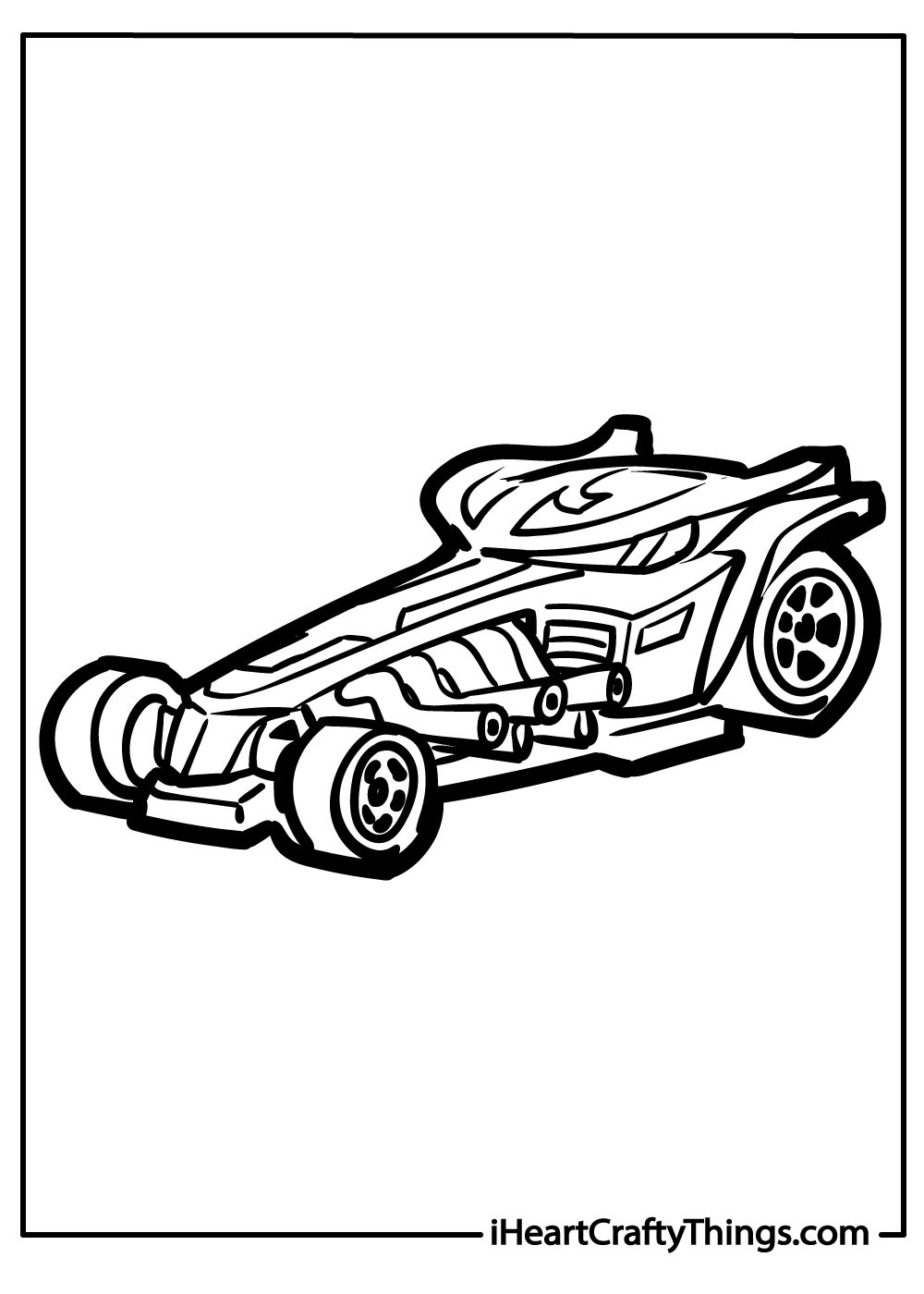 30 Hot Wheels Coloring Pages 100 Free Printables 