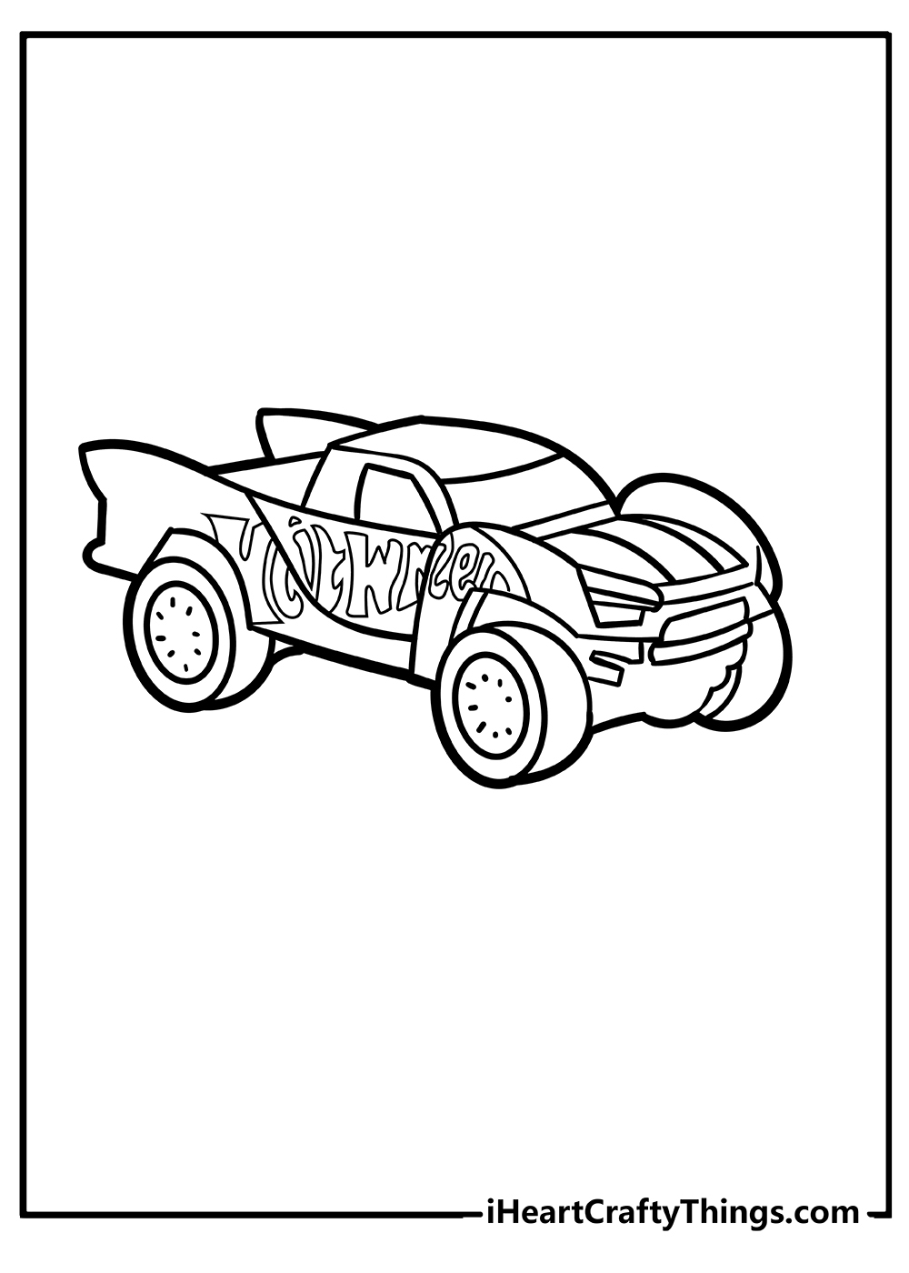 30 Hot Wheels Coloring Pages 100 Free Printables 