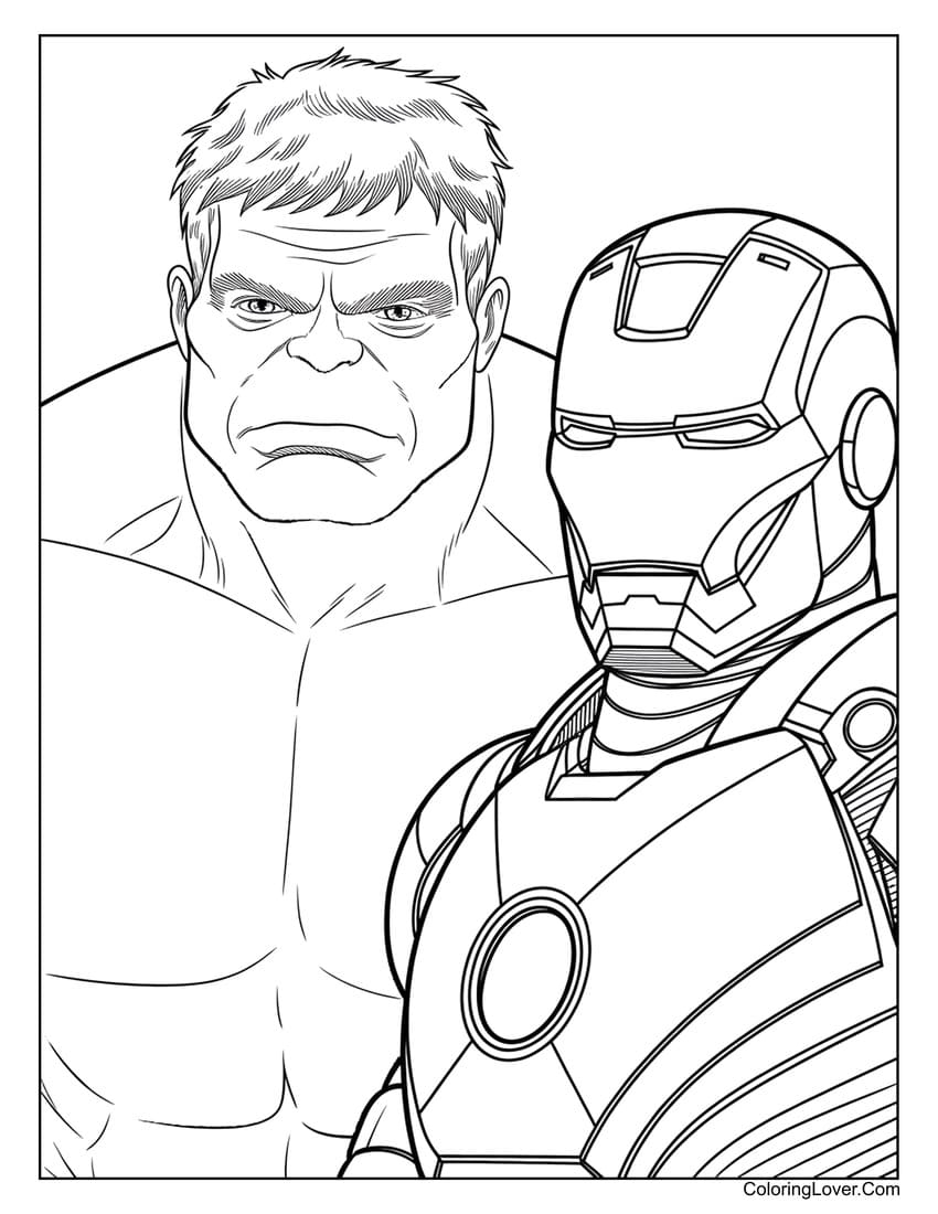 30 Hulk Coloring Pages Free Printables For All Ages 