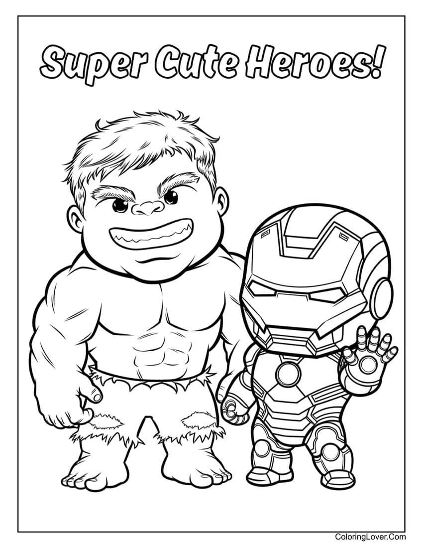 30 Hulk Coloring Pages Free Printables For All Ages 