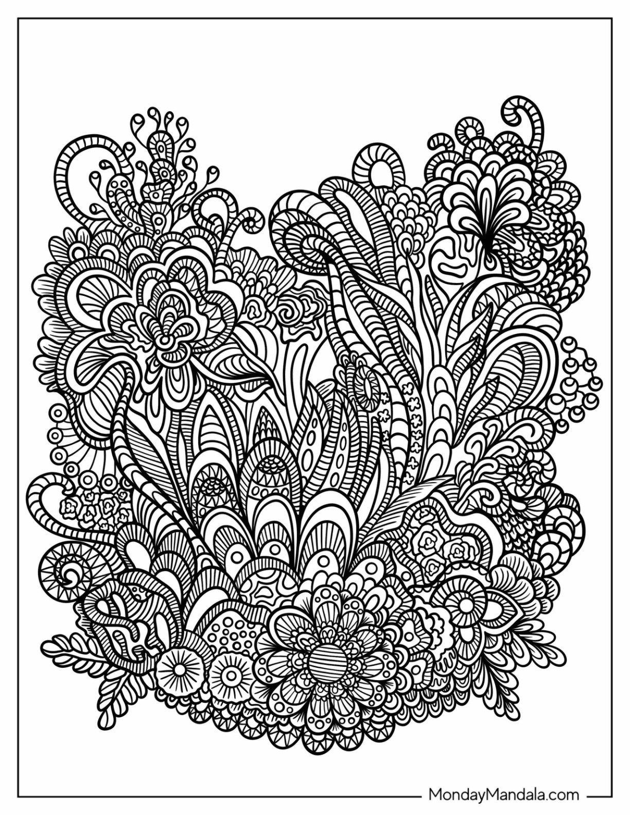 Free Zen Coloring Pages
