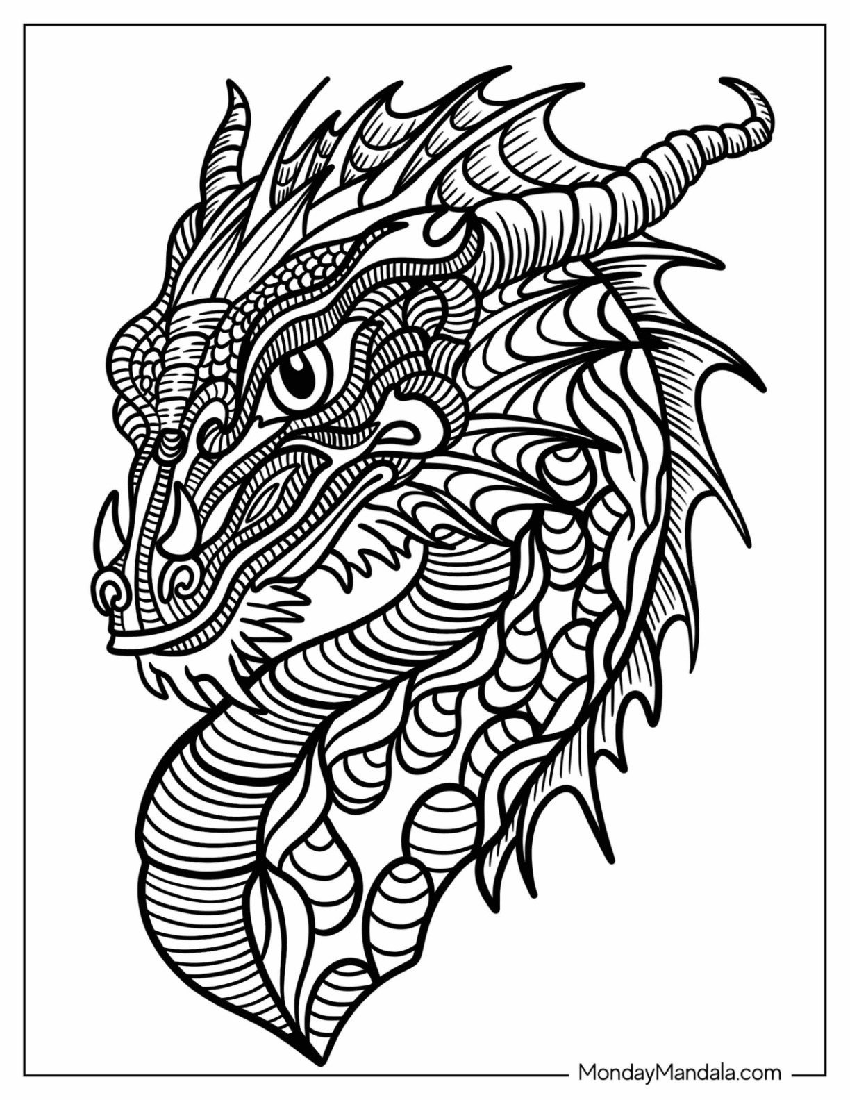 30 Zentangle Coloring Pages Free PDF Printables 