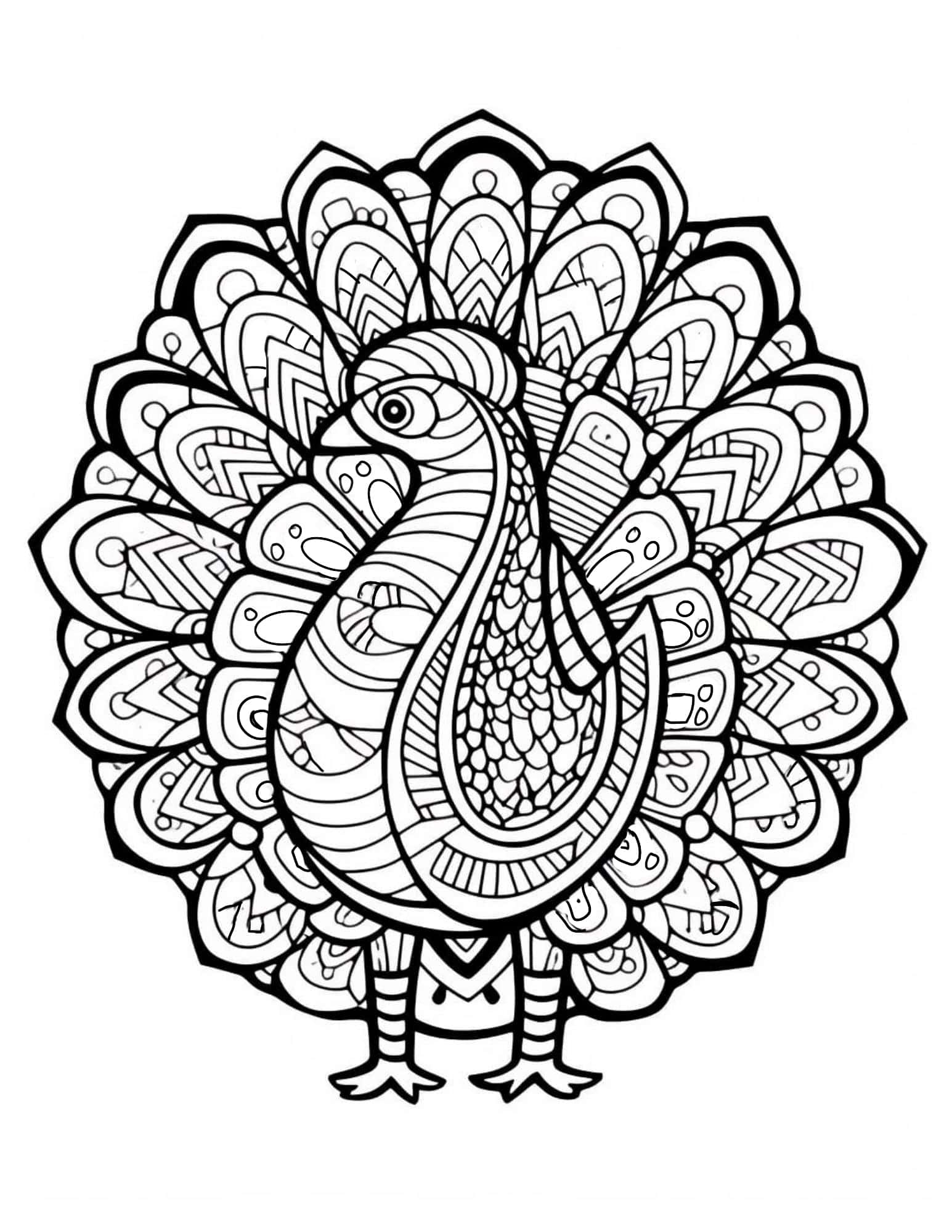 32 Thanksgiving Coloring Pages For Kids And Adults Our Mindful Life