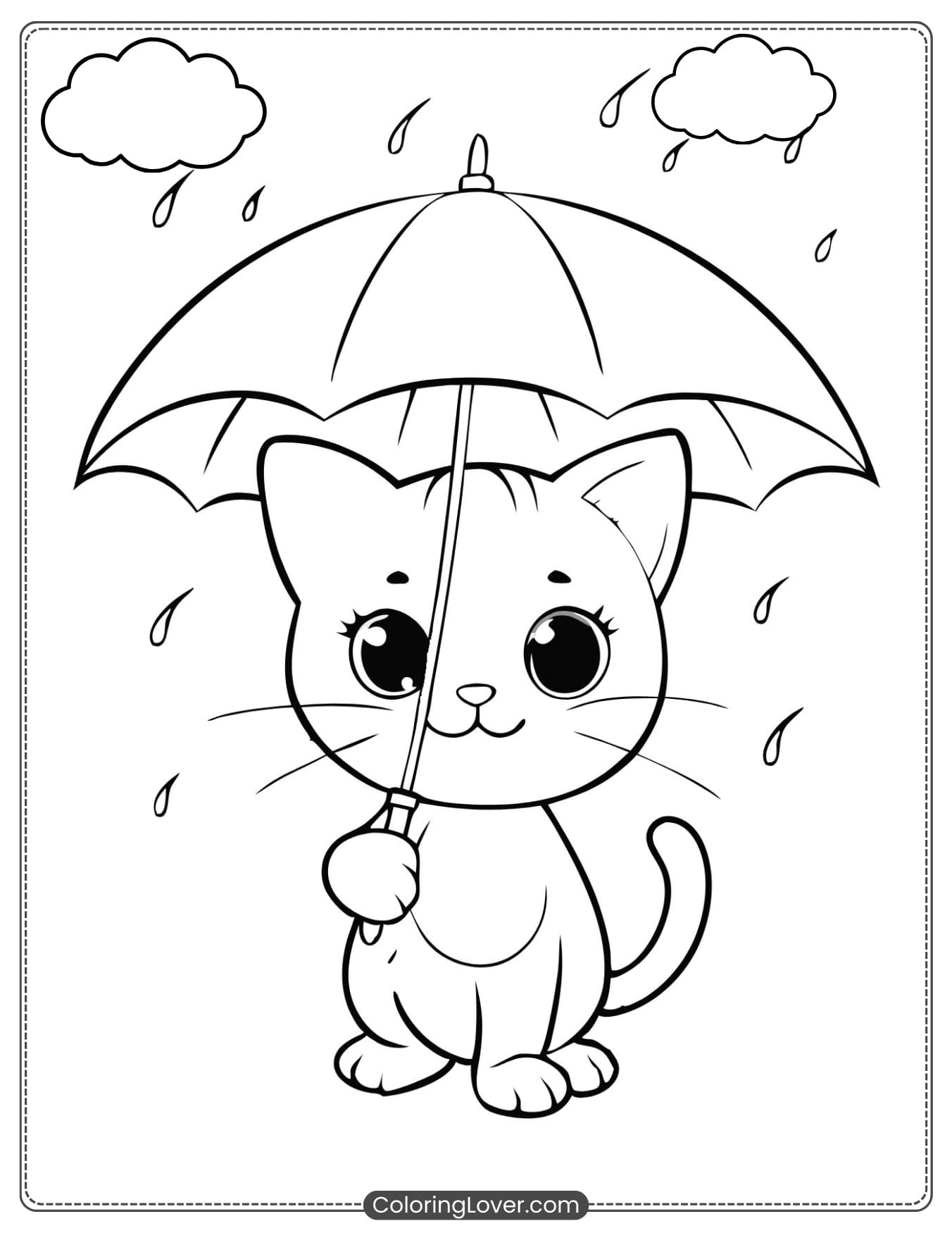 33 Kitten Coloring Pages Free Printables For All Ages 
