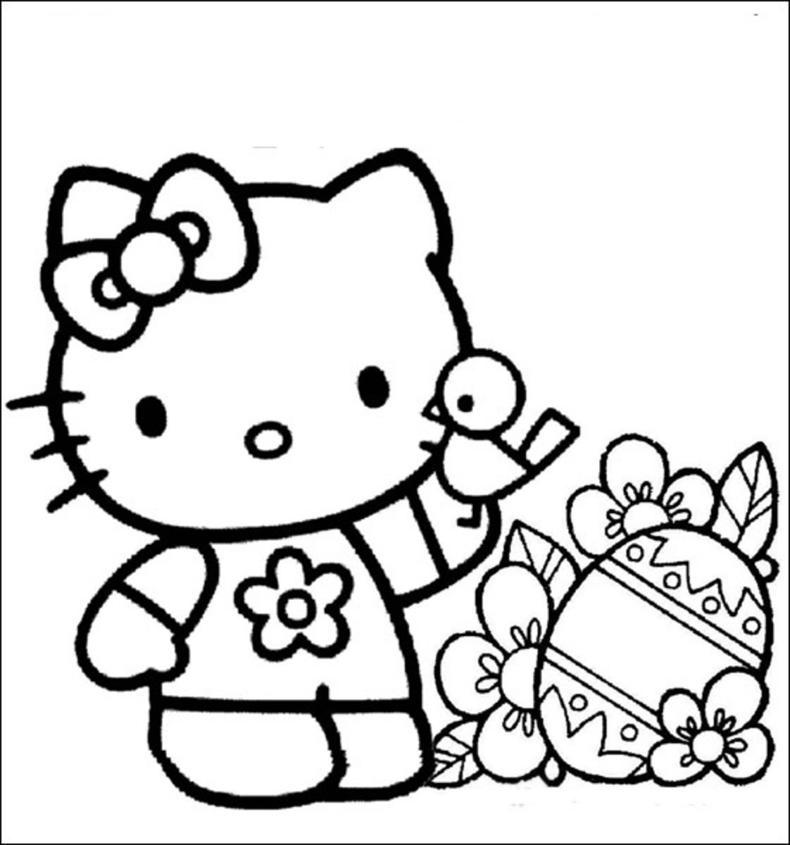 35 Hello Kitty Coloring Pages Free Printable Parade