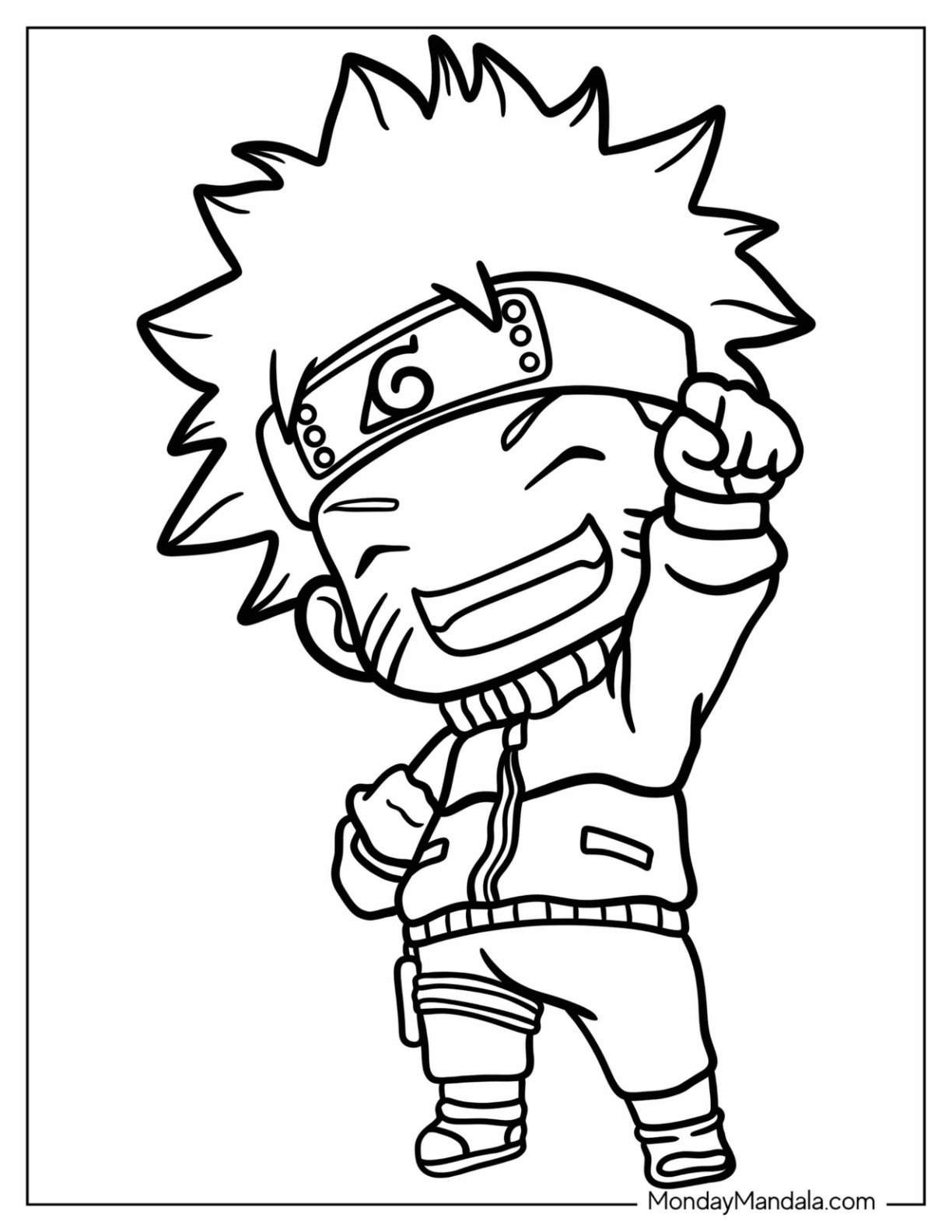 38 Naruto Coloring Pages Free PDF Printables 