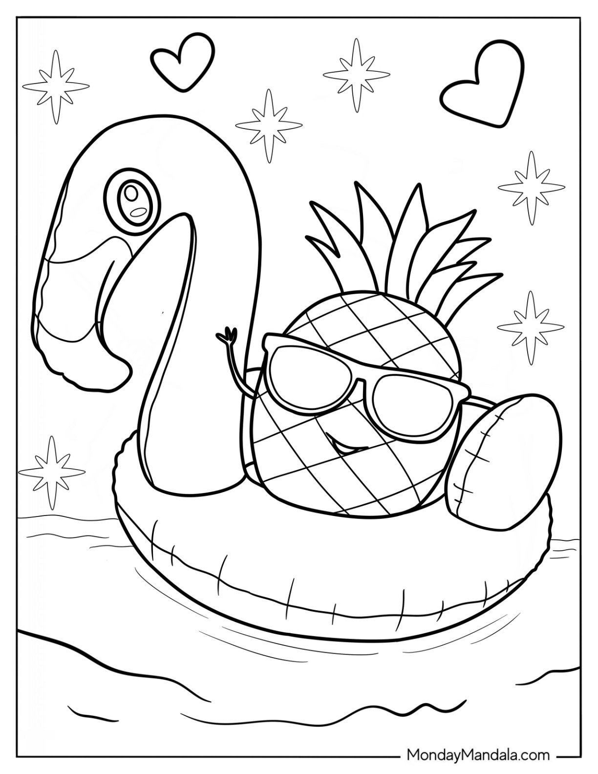 38 Summer Coloring Pages Free PDF Printables 