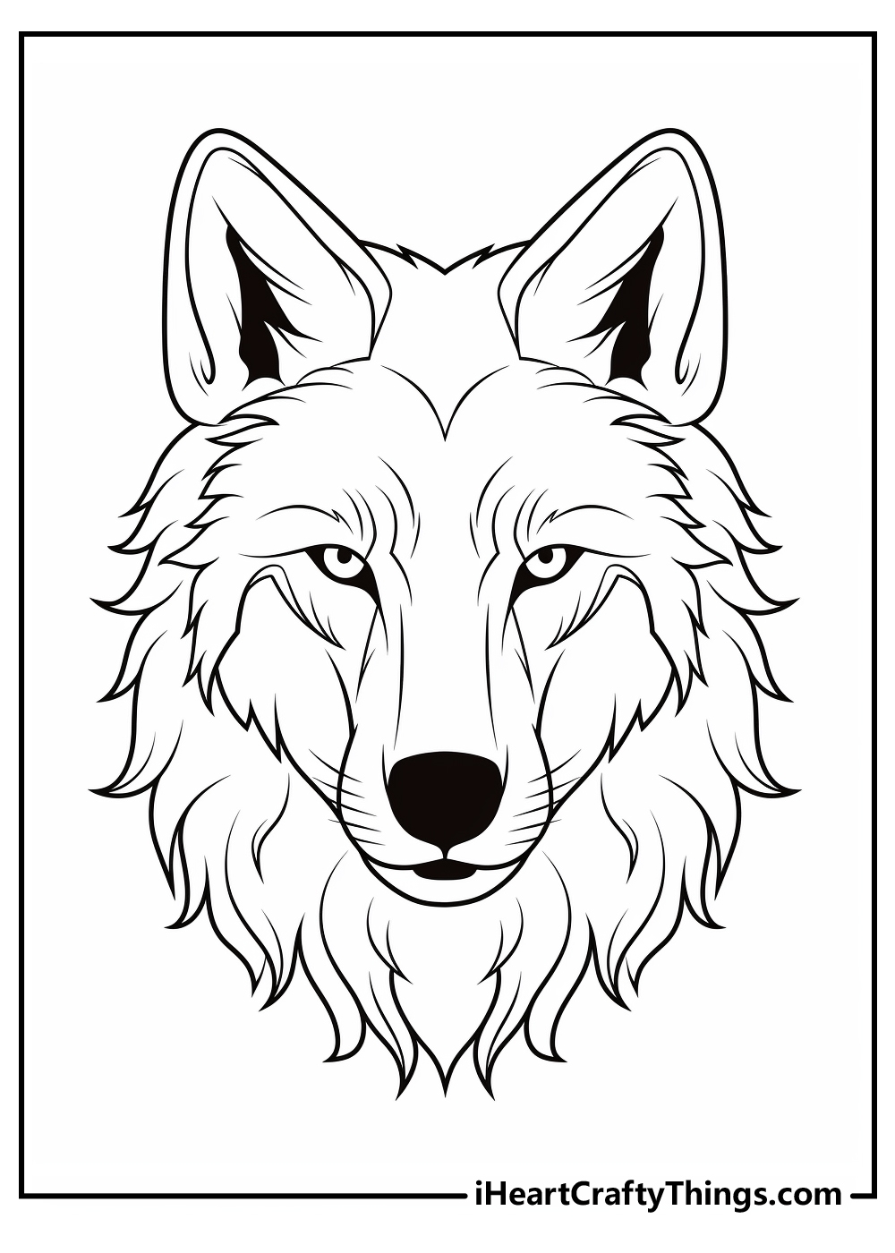 39 Wolf Coloring Pages 100 Free Printables 