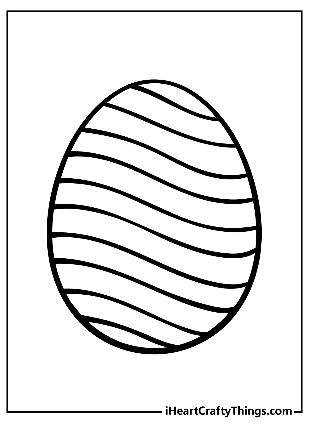 40 Easter Egg Coloring Pages 100 Free Printables 