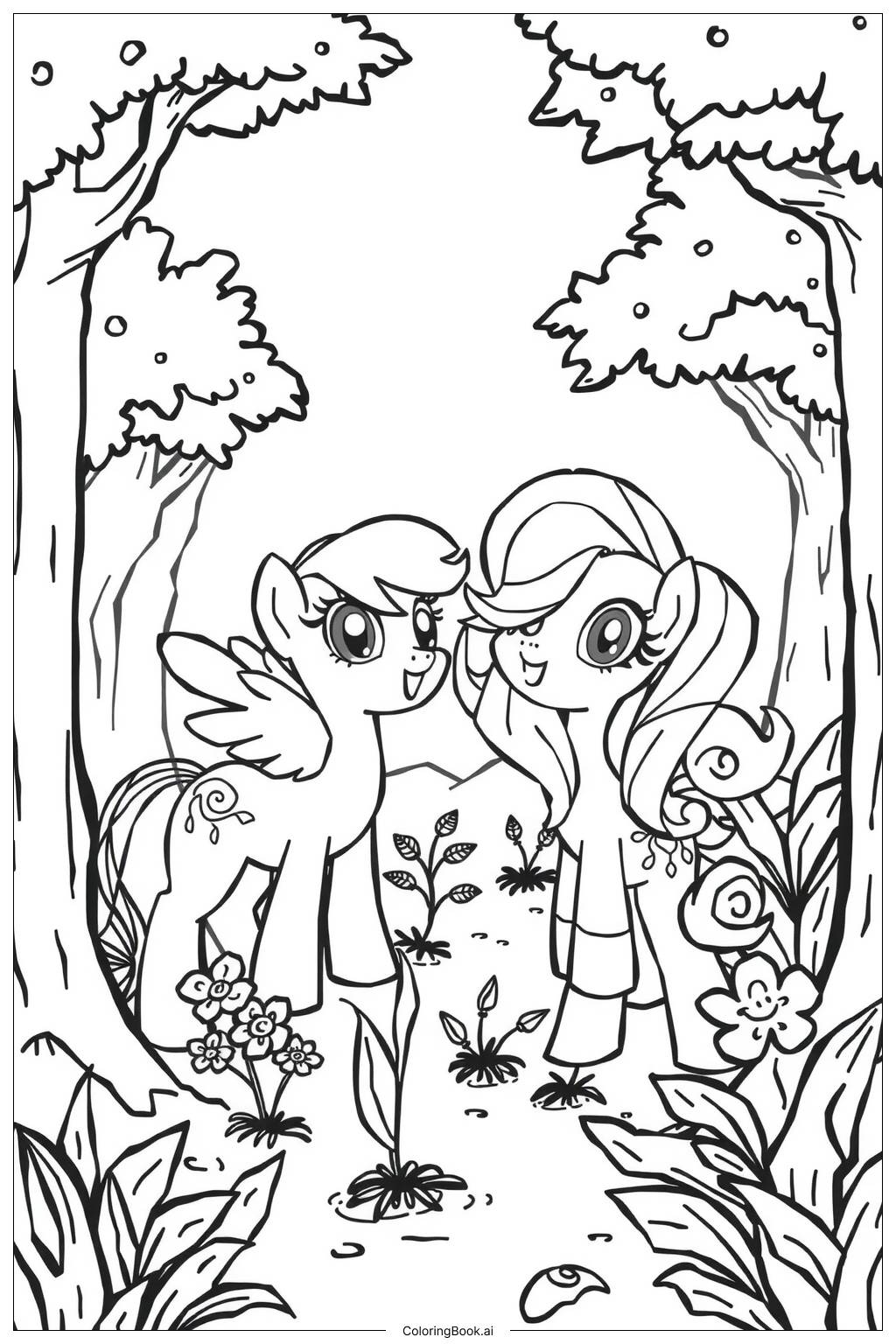 40 My Little Pony Coloring Pages Free PDF U0026 PNG Printables 