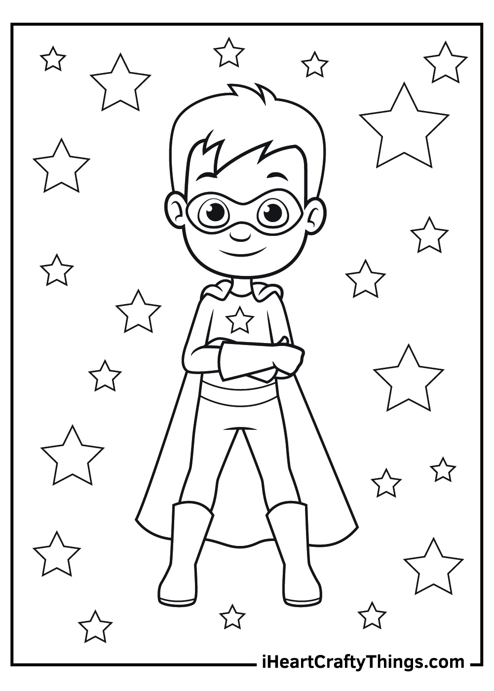 Coloring Pages Superheroes Printables
