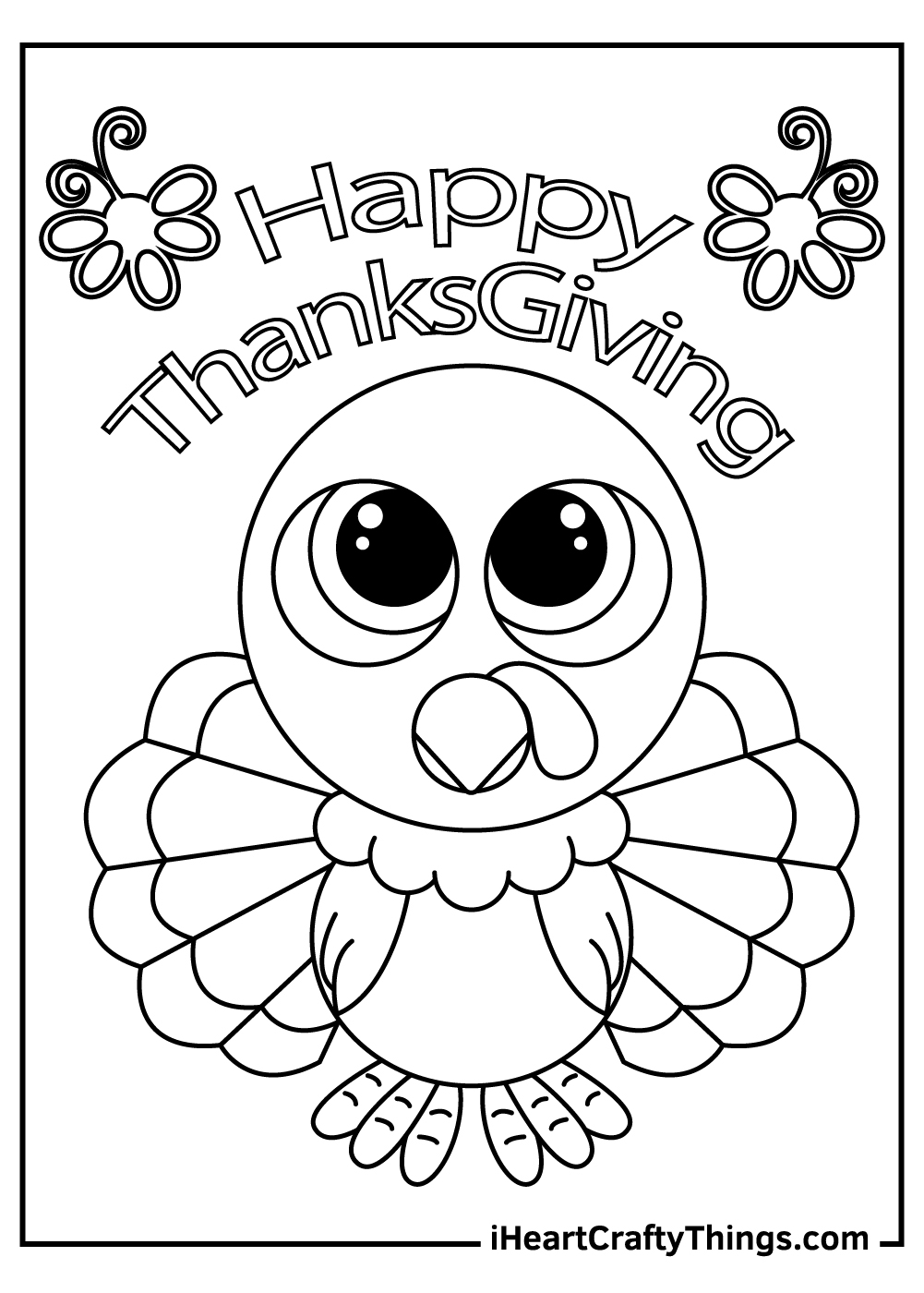 Turkey Coloring Pages Printable