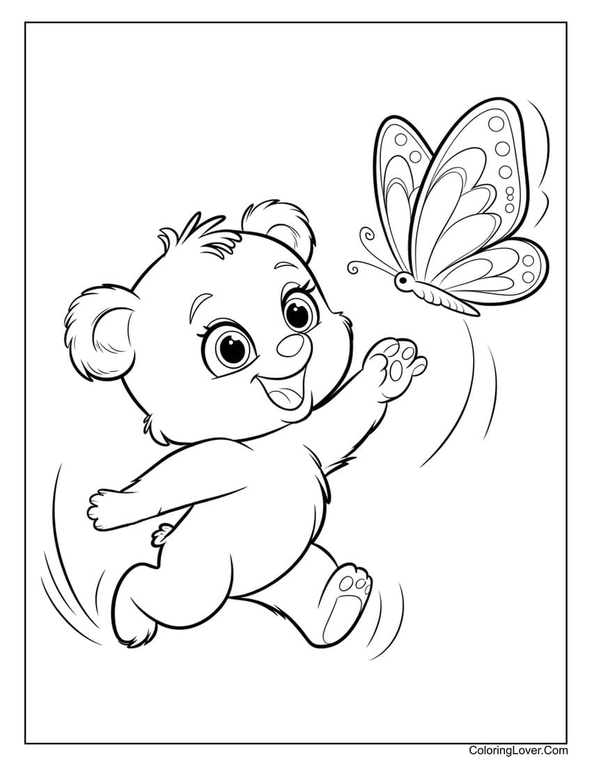 42 Bear Coloring Pages Free Printables For All Ages 