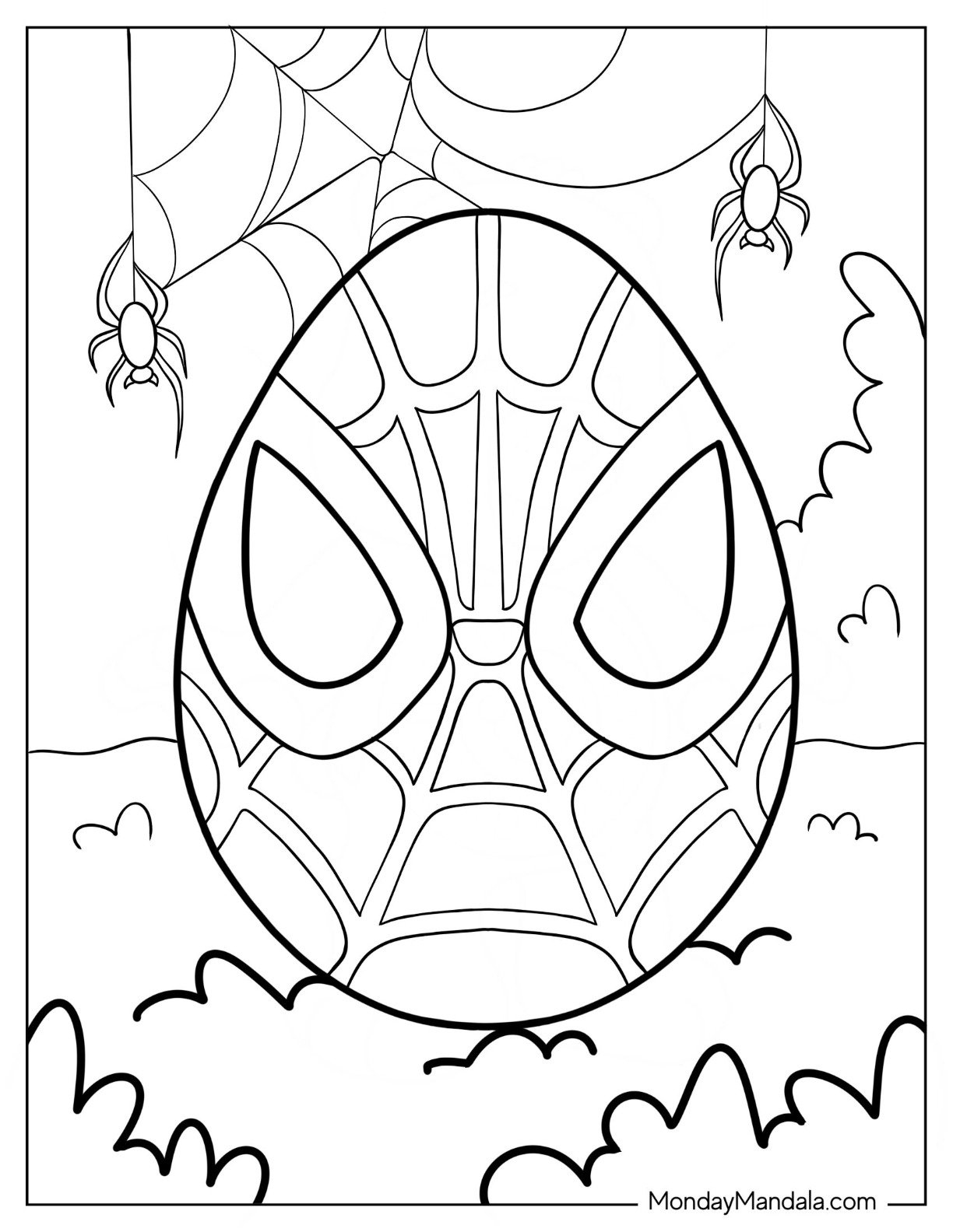 43 Easter Egg Coloring Pages Free PDF Printables 