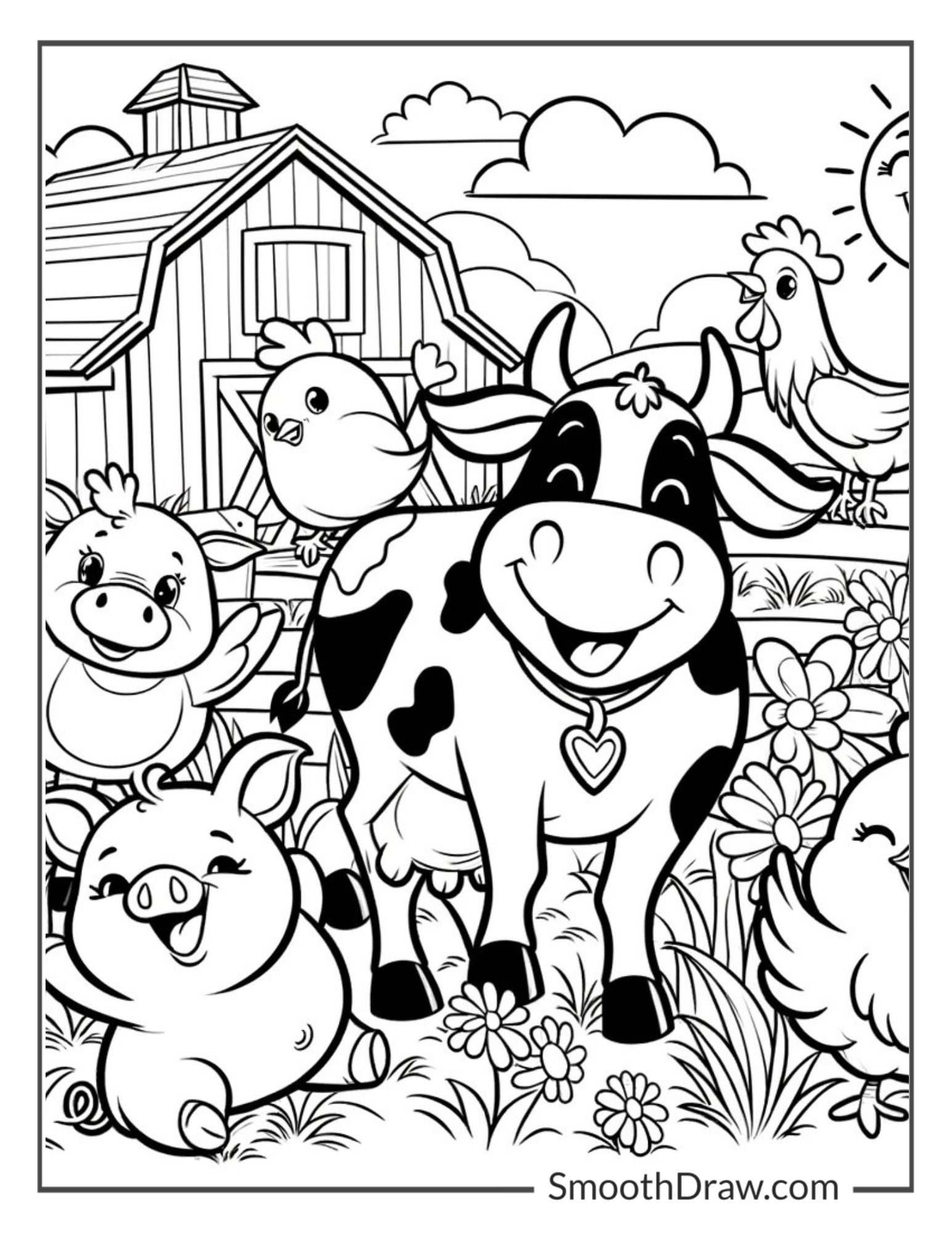 Animal Coloring Pages Printable Free