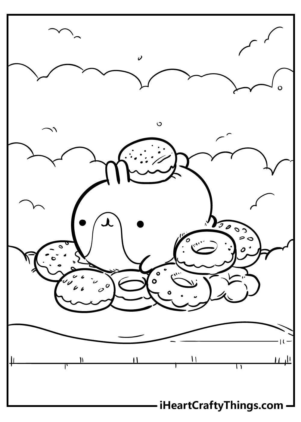 Kawaii Coloring Pages Printable